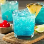 Margarita drink blue Recipe 6 Margarita Drink Blue with Blue Curaçao and Lime Garnish