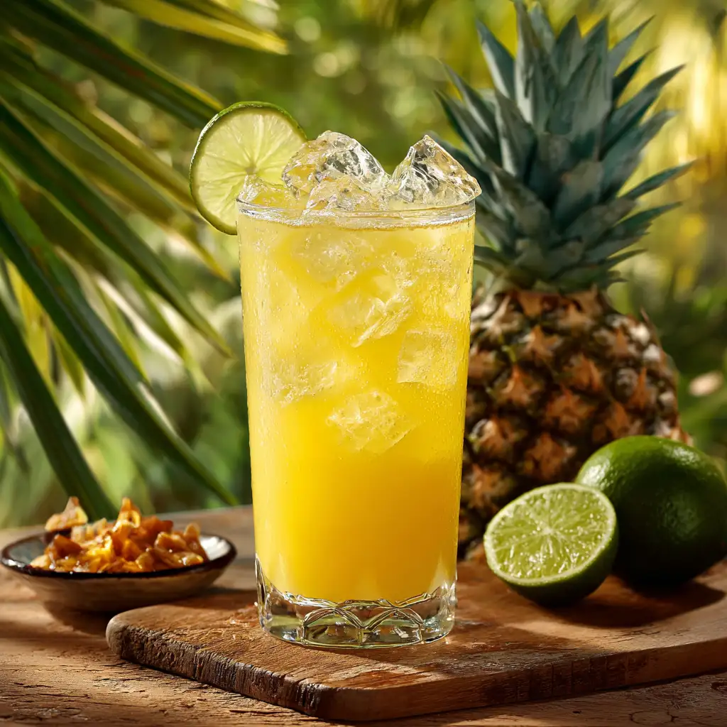 How to Make Agua de Piña (Pineapple Agua Fresca) 5 Refreshing Agua de Piña - pineapple water with lime and mint served cold