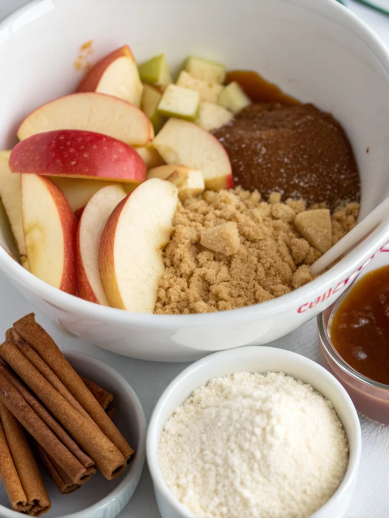 Crockpot Caramel Apple Dump Cake 2 Crockpot Caramel Apple Dump Cakeingredients