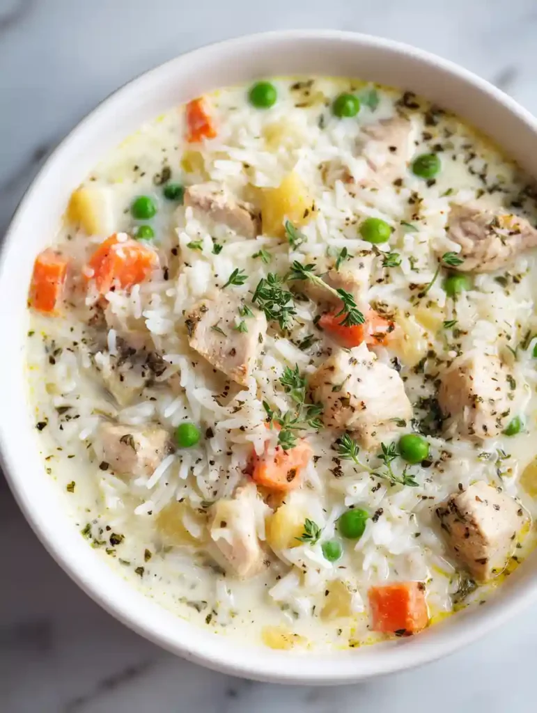 Creamy Chicken and Rice