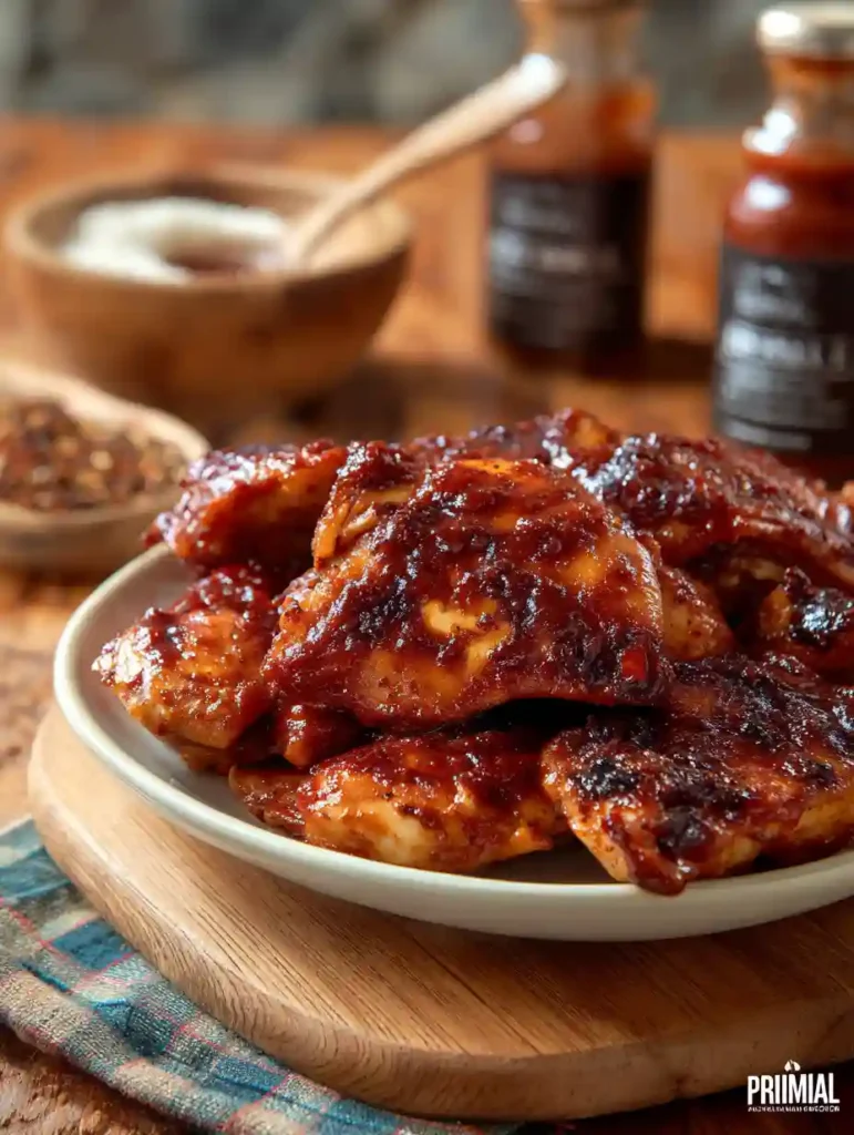 The Best Crockpot BBQ Chicken 1 Crockpot BBQ Chicken