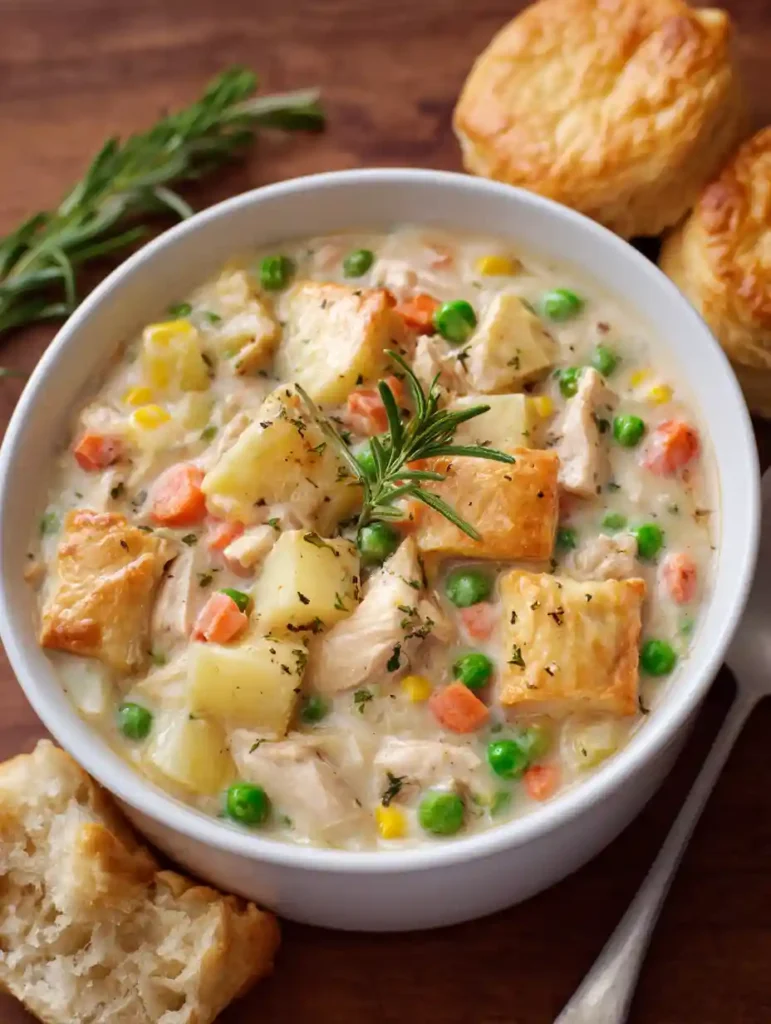 Crockpot Chicken Pot Pie