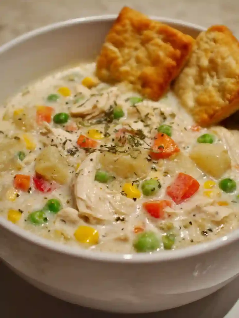Deliciously Simple Crockpot Chicken Pot Pie for a Cozy Dinner 1 Crockpot Chicken Pot Pie