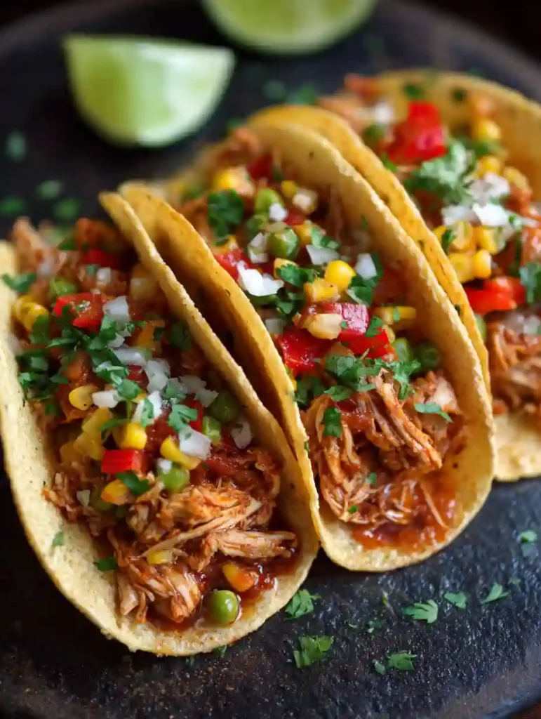 Crockpot Chicken Tacos