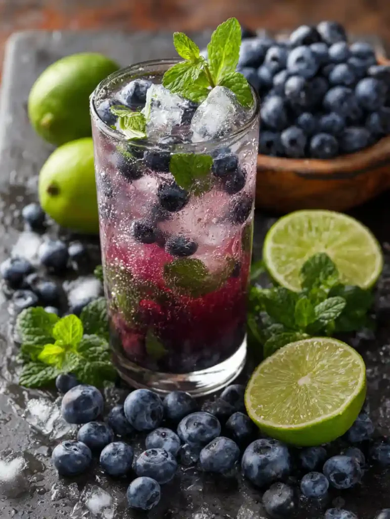 Blueberry Mojito Mocktail – Refreshing & Easy 7 blueberry mojito mocktail