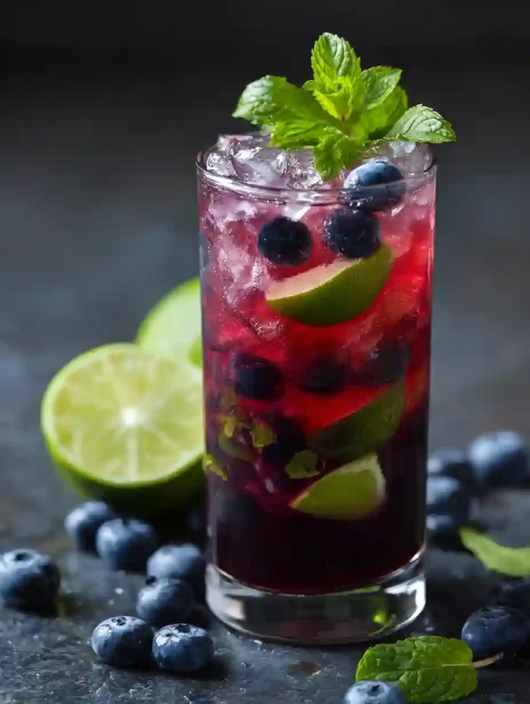 Blueberry Mojito Mocktail – Refreshing & Easy 5 blueberry mojito mocktail