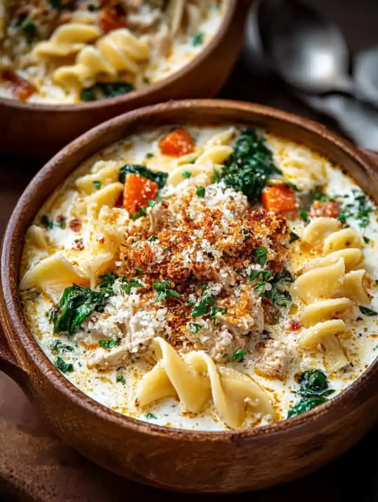 White Lasagna Soup – Creamy Comfort in Every Spoonful 3 White Lasagna Soup