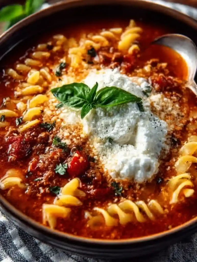 Lasagna Soup – The Best Easy Comfort Food Recipe 1 Lasagna Soup