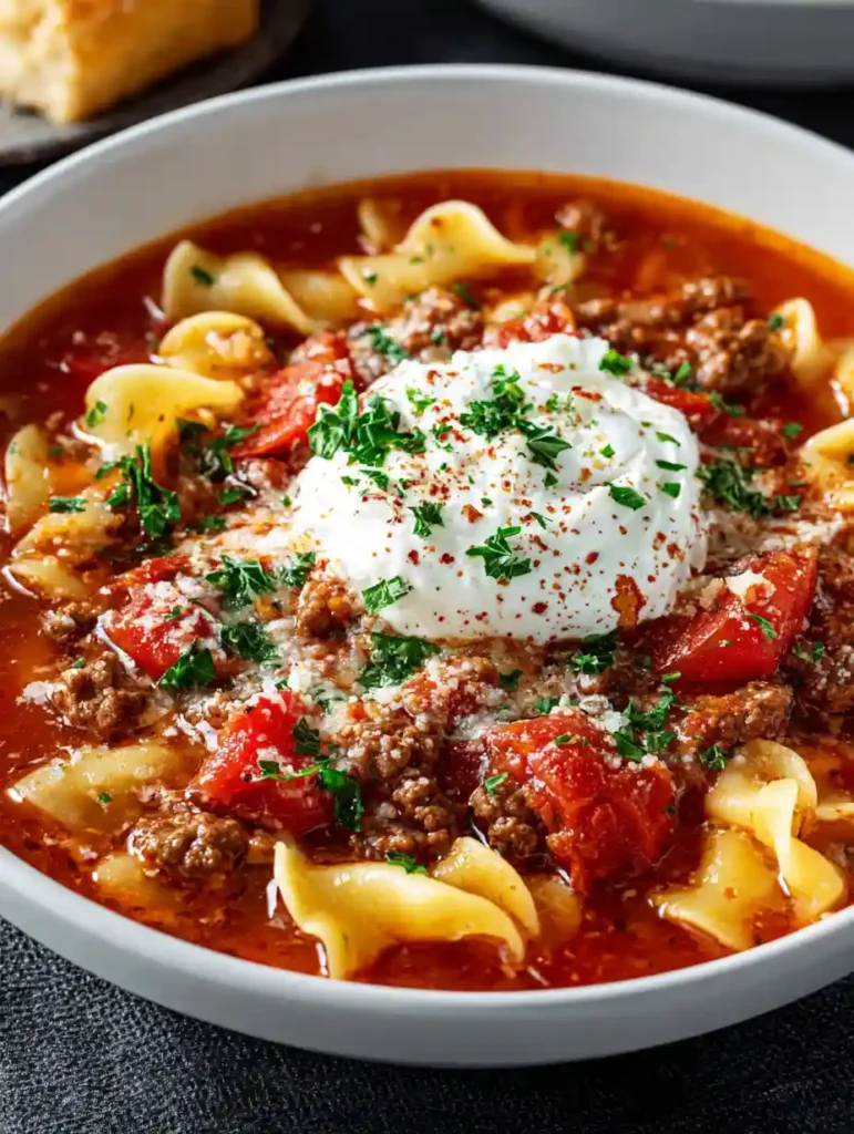 Lasagna Soup Recipe