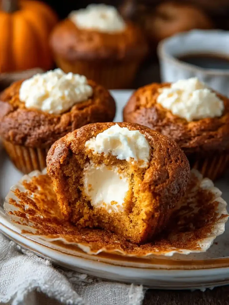 Moist Pumpkin Cream Cheese Muffins 1 Pumpkin Cream Cheese Muffins
