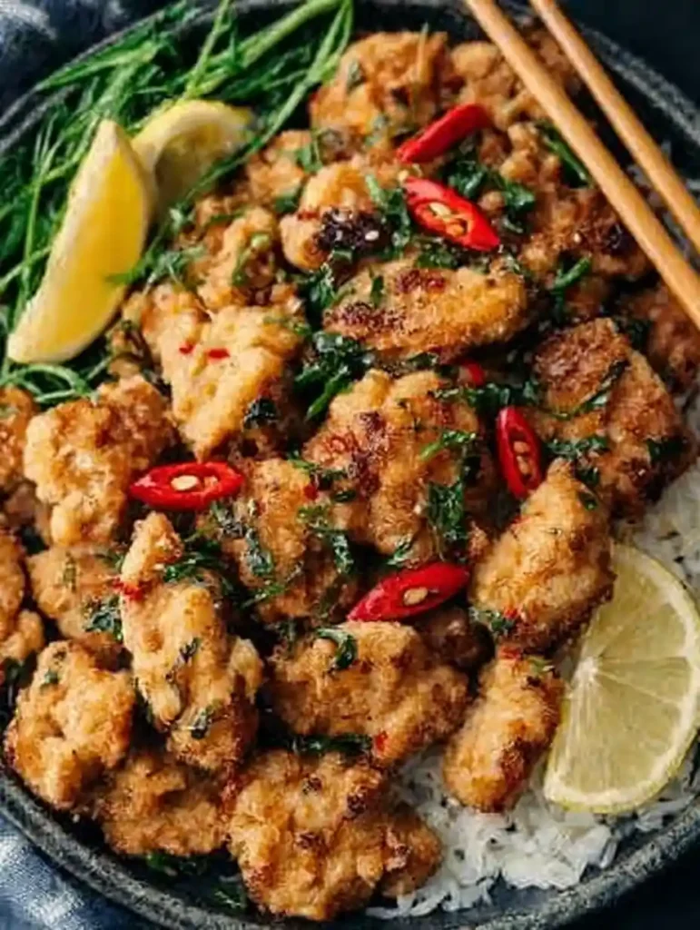 Crispy Air Fryer Salt and Pepper Chicken: The Easiest Recipe Ever 2 Air Fryer Salt and Pepper Chicken Recipe