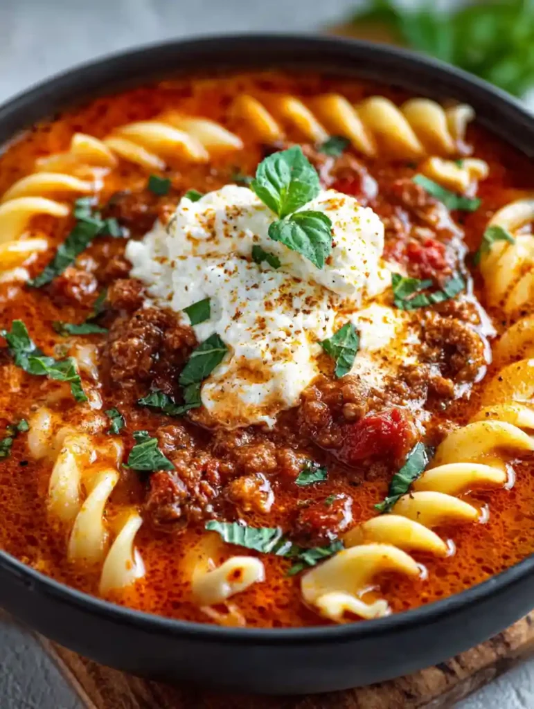 Quick Lasagna Soup – Fast, Flavorful, and Family-Friendly 2 Quick Lasagna Soup