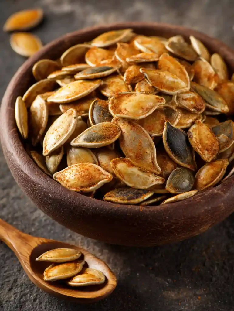 Roasted Pumpkin Seeds Recipe: Crispy, Healthy, and Delicious in Minutes 3 roasted pumpkin seeds recipe