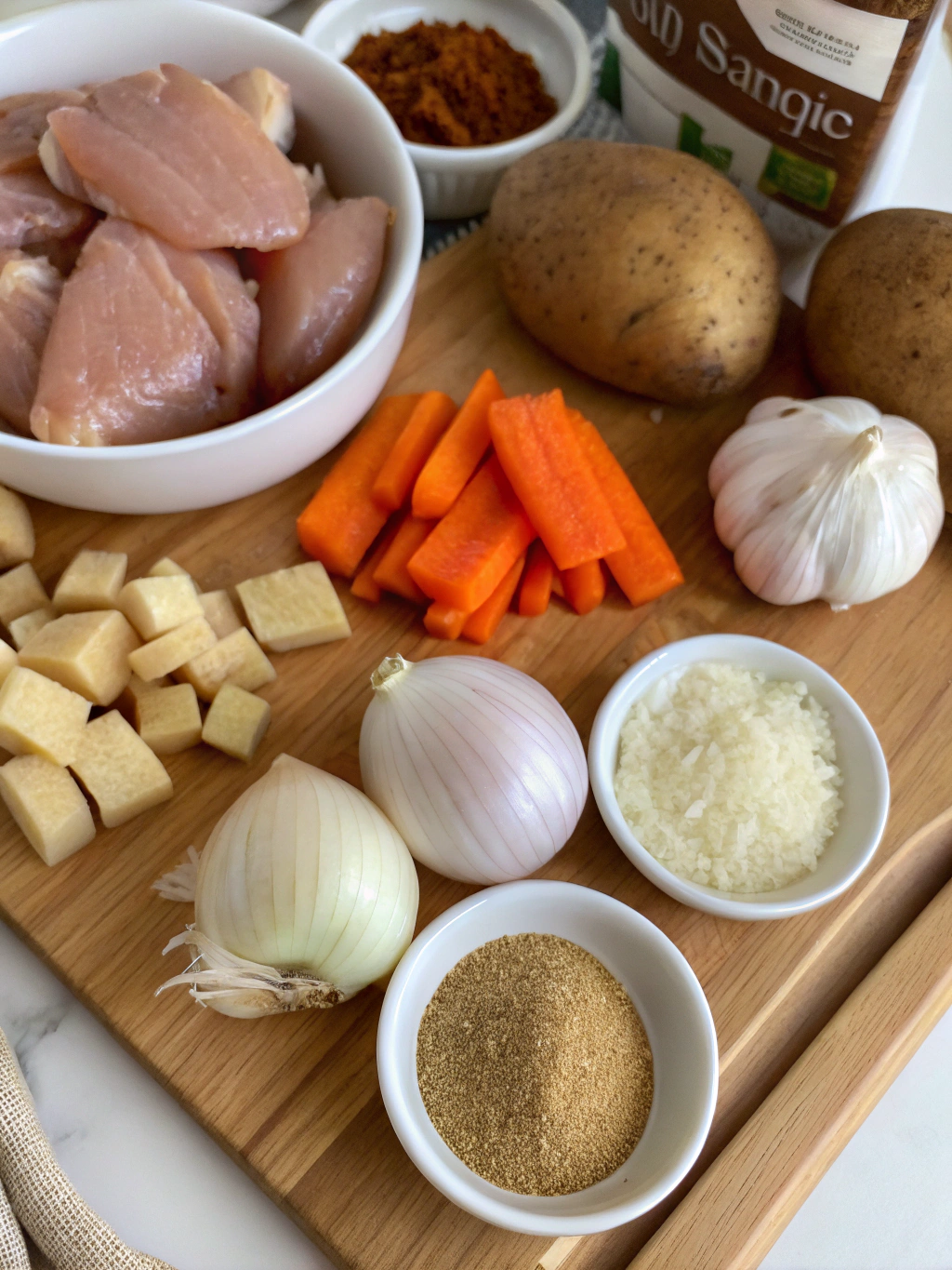 Slow Cooker Brown Sugar Garlic Chicken 2 Slow Cooker Brown Sugar Garlic Chicken ingredients