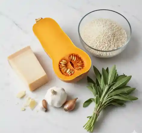 Butternut Squash Risotto with Sage 1 Butternut Squash Risotto with Sage