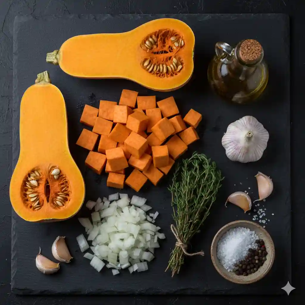 Embracing the Perfect Fall Dinner Aesthetic: A Cozy Butternut Squash Soup Recipe 1 fall dinner aesthetic ingredients