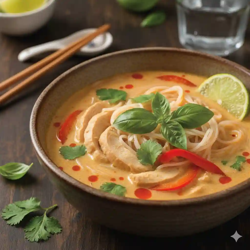 Thai Coconut Curry Soup