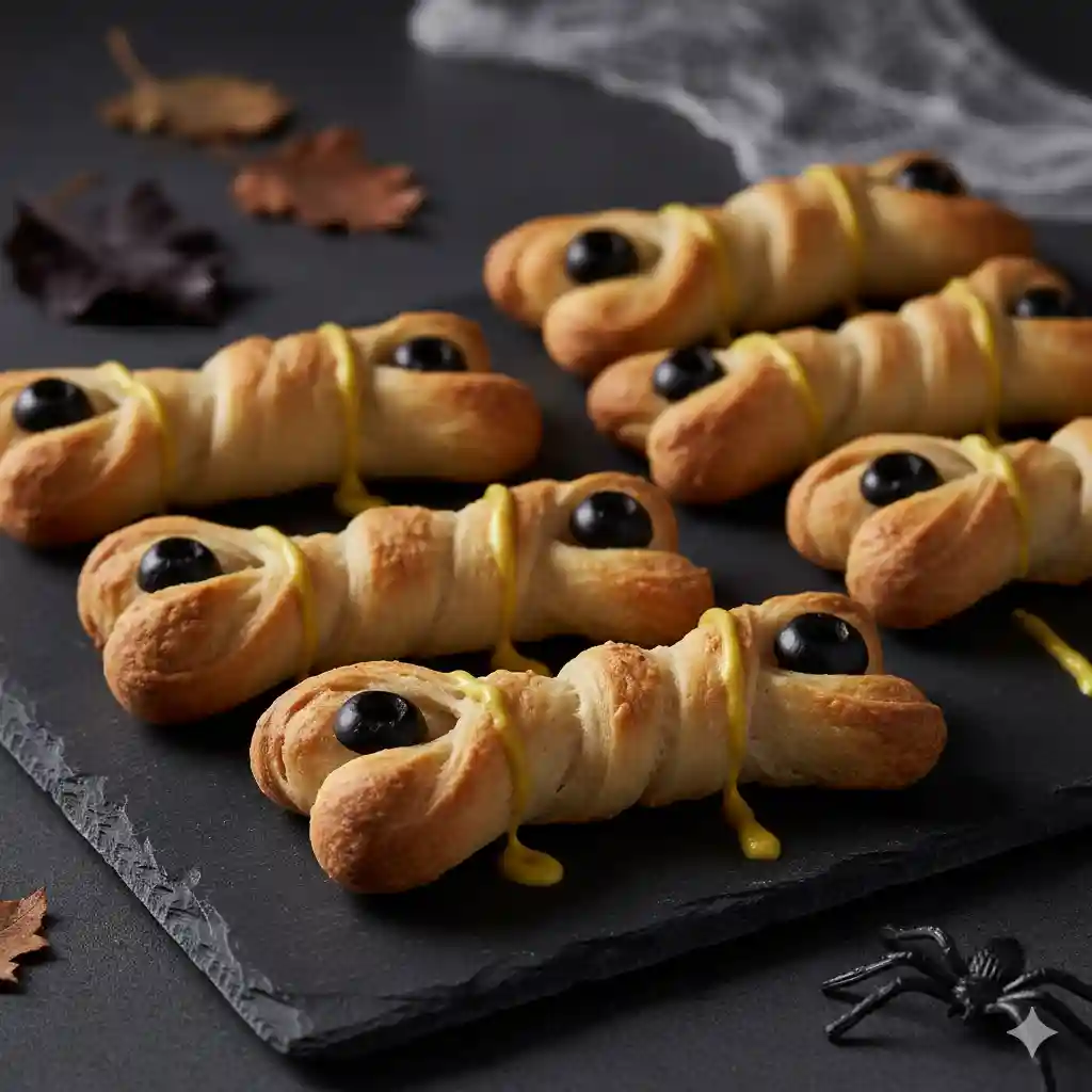 Bone Breadstick Mummies