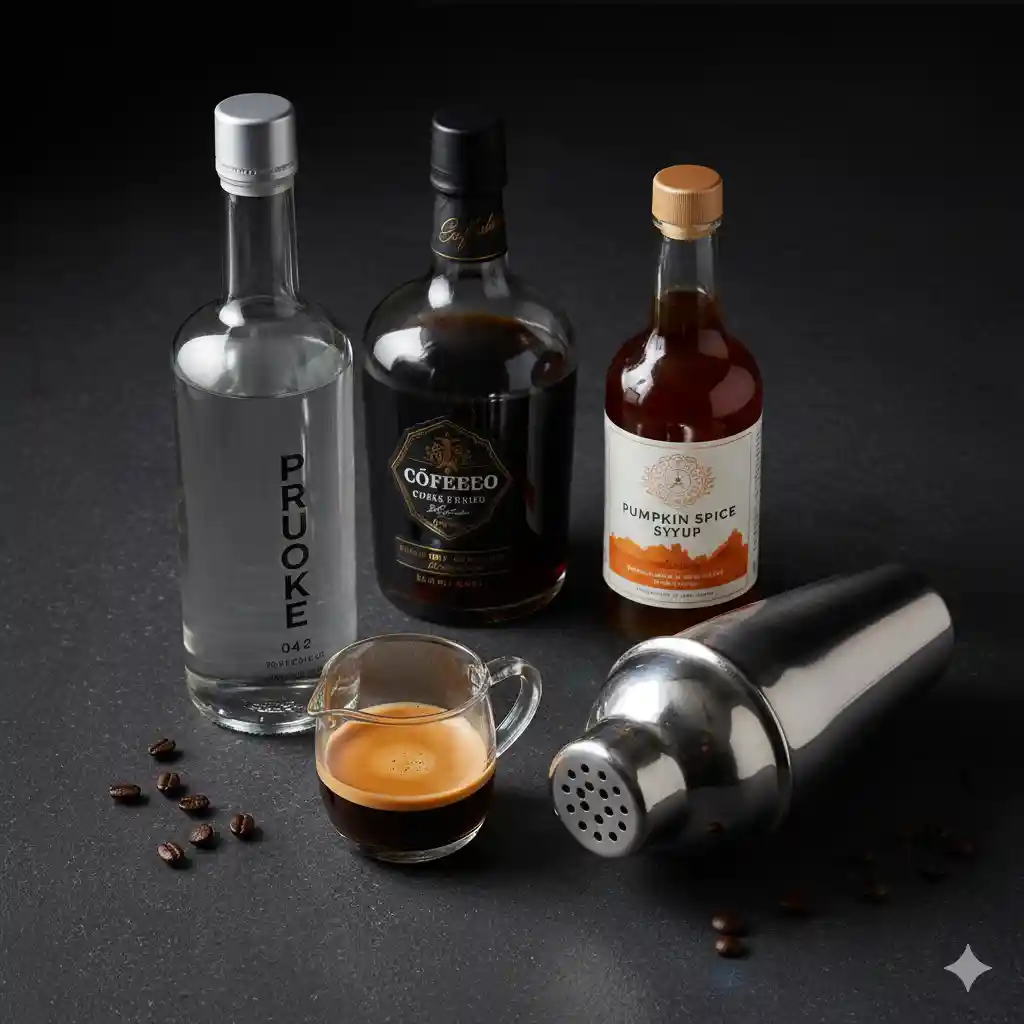 Boozy Pumpkin Spice Espresso Martini