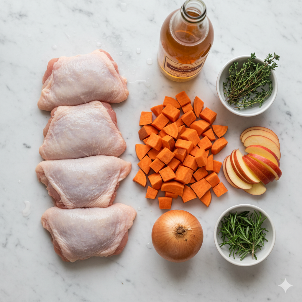 Harvest Chicken Apple Skillet