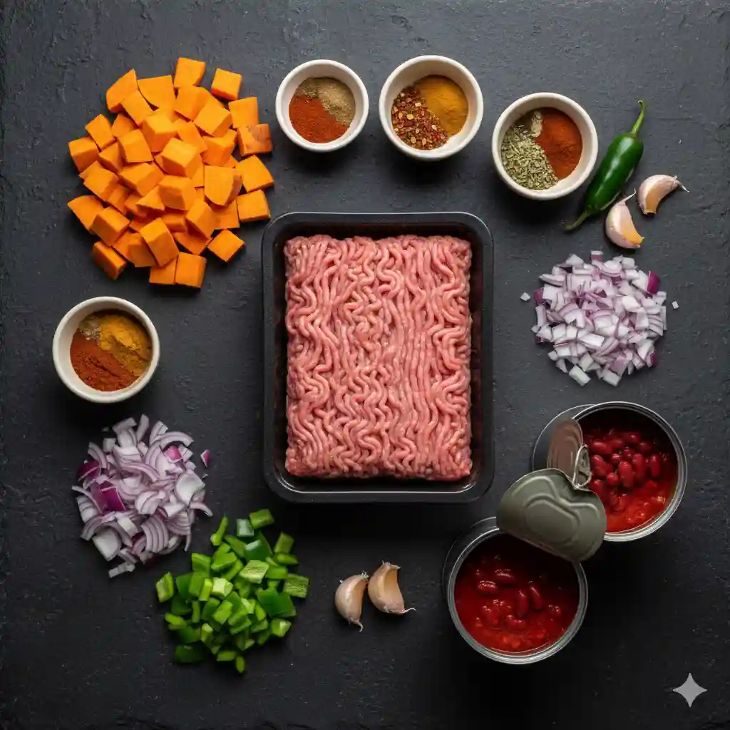 The Ultimate Autumn Comfort Food: Hearty Turkey Sweet Potato Chili 1 Hearty Turkey Sweet Potato Chili