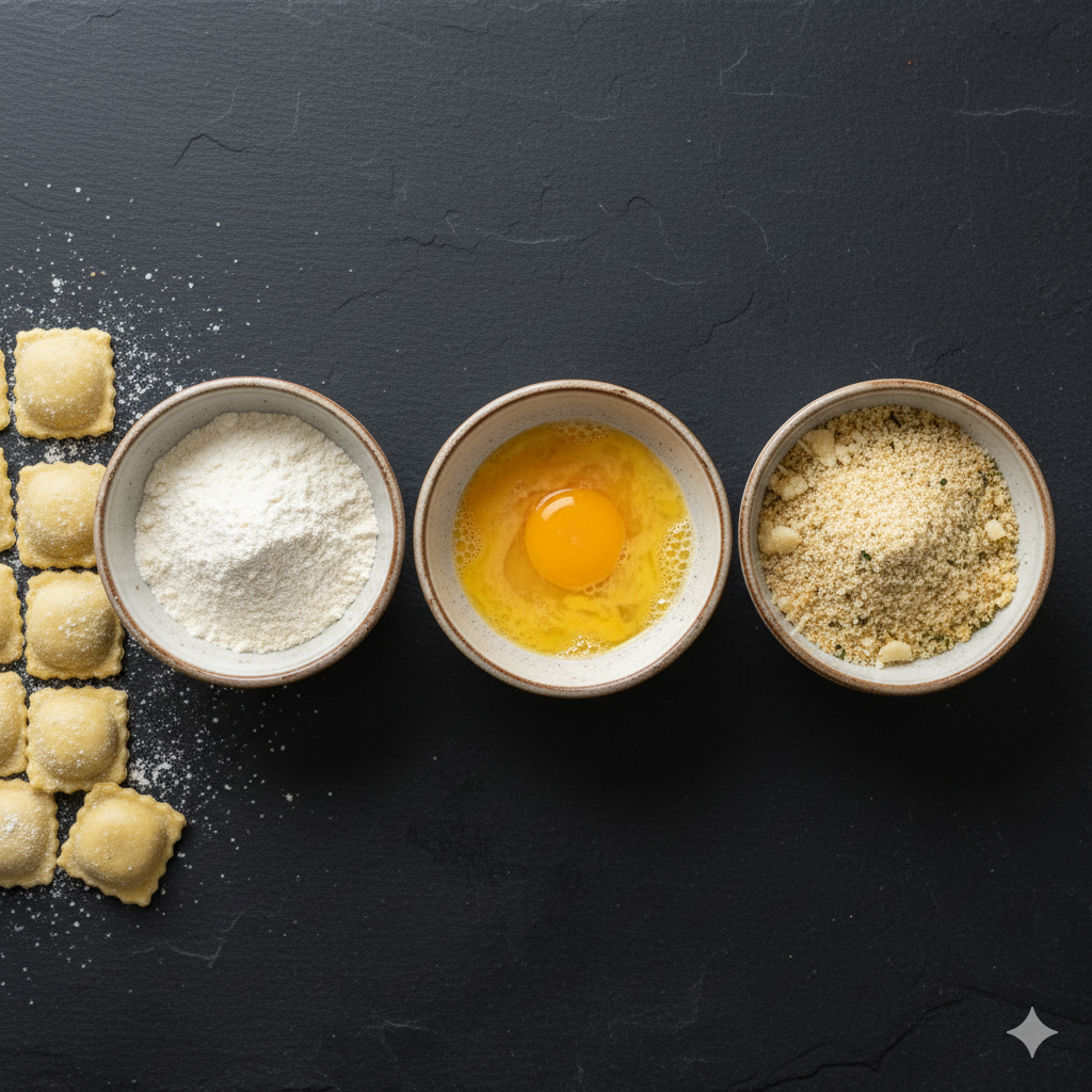 Air Fryer Pumpkin Ravioli ingredients