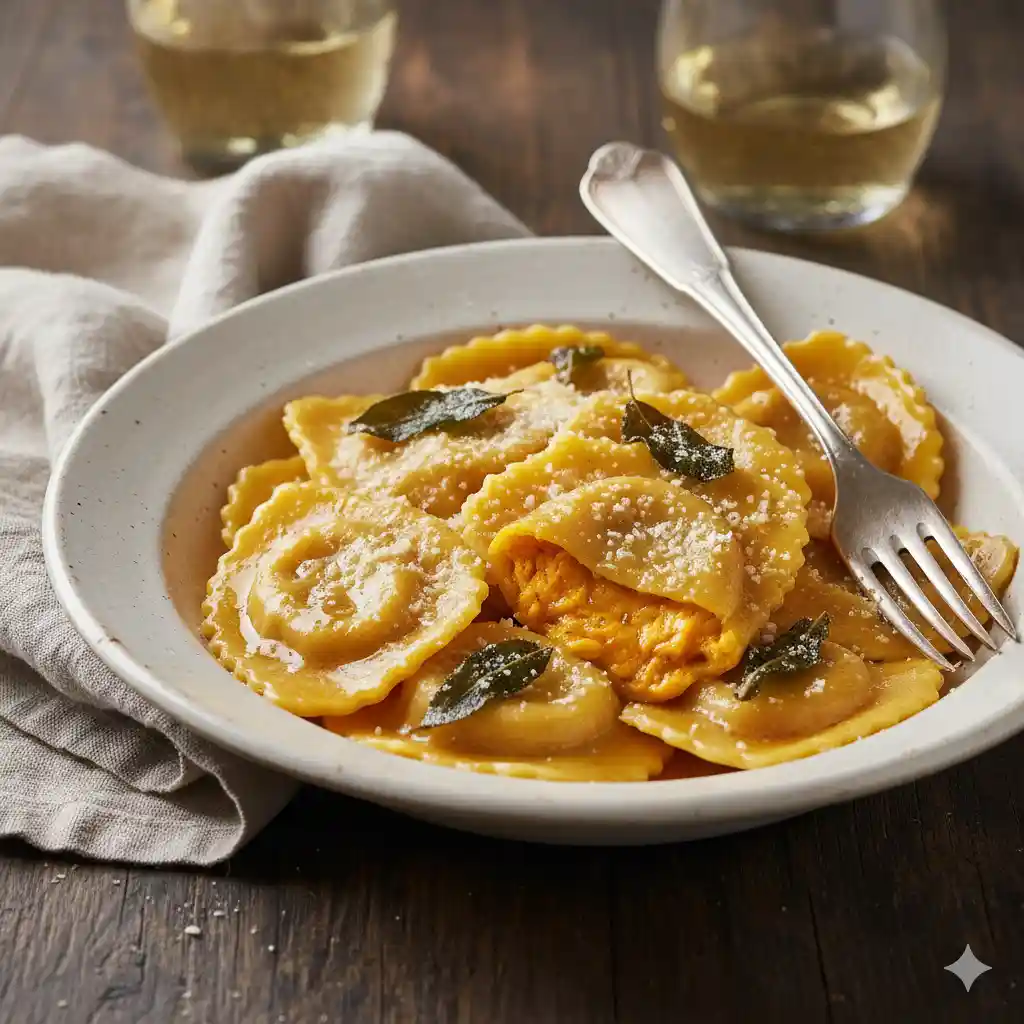From Scratch & Simple: An Easy Homemade Pumpkin Ravioli Recipe 2 Easy Homemade Pumpkin Ravioli
