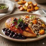 Chicken Recipe with Blueberries