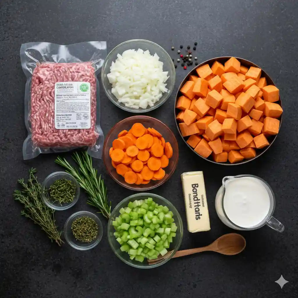 Comfort Food Perfected: A Classic Shepherd's Pie with a Sweet Potato Twist 1 Classic Shepherd's Pie with a Twist