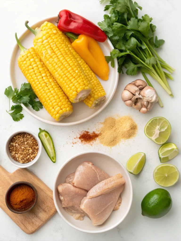 Slow Cooker Street Corn Chicken - The Comfort Spoon 1 Slow Cooker Street Corn Chicken