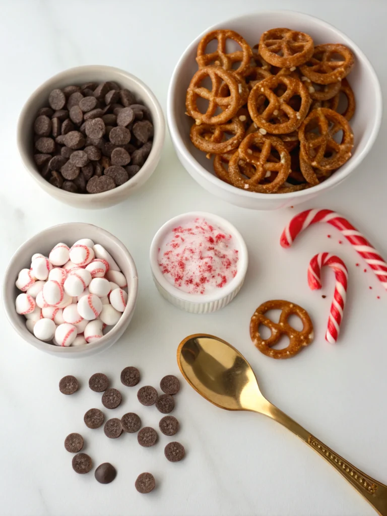 Chocolate-Dipped Peppermint Pretzels 1 Chocolate-Dipped Peppermint Pretzels