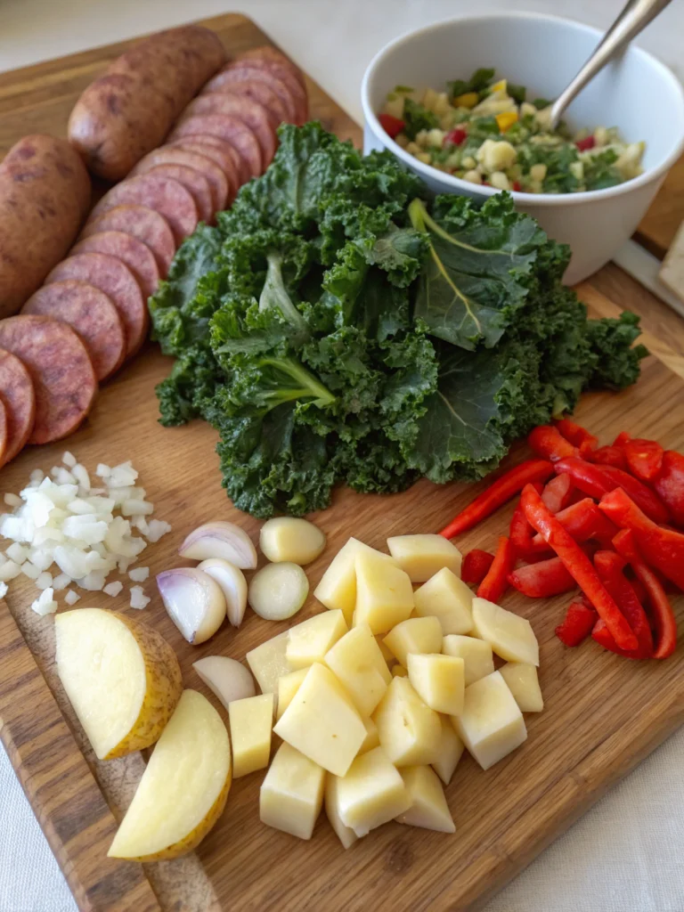 Spicy Sausage, Kale & Potato Soup: The Ultimate Comfort Bowl That Packs a Punch 1 Spicy Sausage