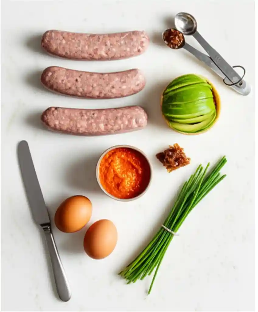 Sausage and Egg Bap For Breakfast — The Ultimate Morning Sandwich 8 Sausage and Egg Bap For Breakfast ingredients