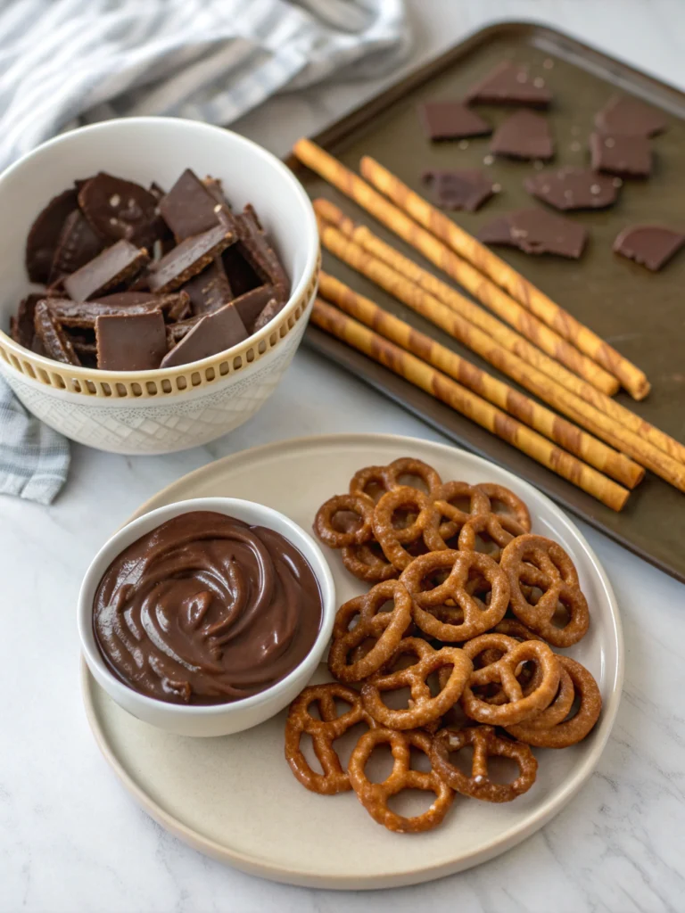 Chocolate Dipped Pretzels: The Ultimate Sweet & Salty Treat You Can’t Resist 1 Chocolate Dipped Pretzels