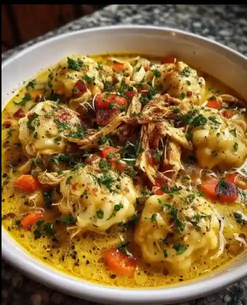 Chicken and Dumpling Soup Recipe