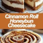 Cinnamon Roll Honeybun Cheesecake: Sweet, Satisfying Sensation for Friends and Family! 8 Cinnamon Roll Honeybun Cheesecake