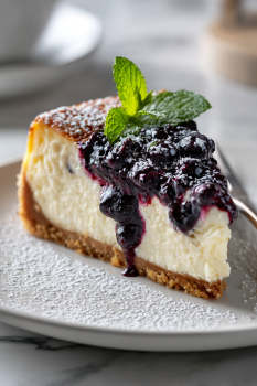 Blueberry Bliss Cheesecake