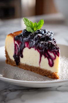 Blueberry Bliss Cheesecake
