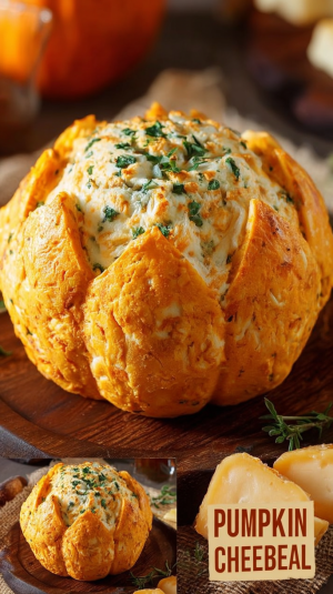  Pumpkin-Shaped Cheeseball