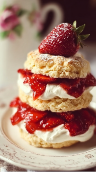 Strawberry Shortcake: Sweet and Simple Sensation for Sunny Days! 7 Strawberry Shortcake
