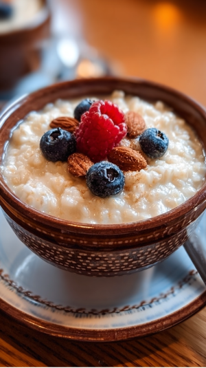 vegan rice pudding