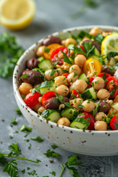 Mediterranean Chickpea Salad: Bright, Healthy Recipe for Vibrant Sides 6 Mediterranean Chickpea Salad