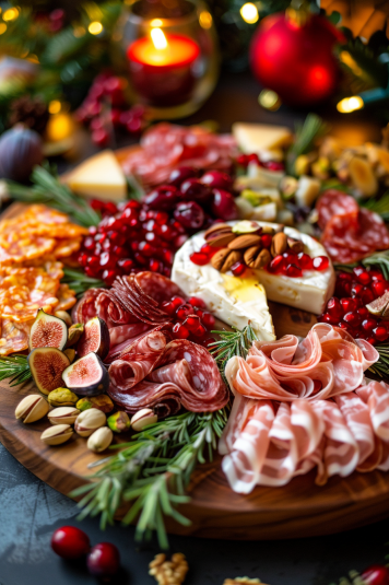 Christmas Charcuterie Recipe: Festive, Layered Board for Holiday Grazing 4 Christmas charcuterie recipe