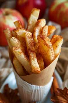 Crispy Air Fryer Apple Fries