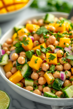 Mango Chickpea Salad