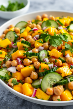 Mango Chickpea Salad: Quick, Fresh & Healthy Recipe for Vibrant Meals 6 Mango Chickpea Salad