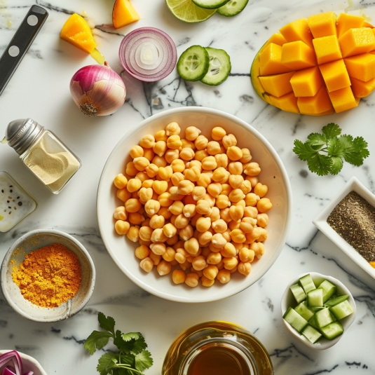 Mango Chickpea Salad: Quick, Fresh & Healthy Recipe for Vibrant Meals 7 Mango Chickpea Salad