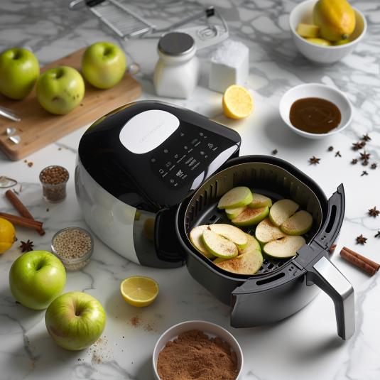 Crispy Air Fryer Apple Fries