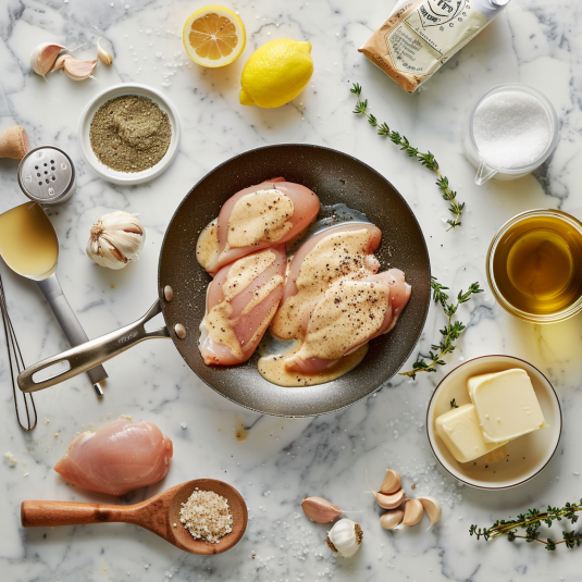 Chicken Breasts in Creamy Dijon Mustard