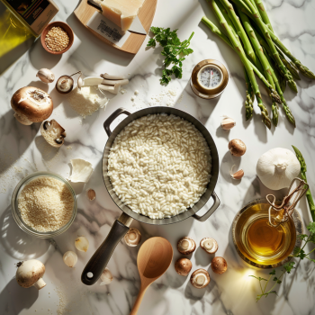 Mushroom and Asparagus Risotto Recipe: Creamy, Earthy Comfort for Elegant Dinners 7 Mushroom and Asparagus Risotto